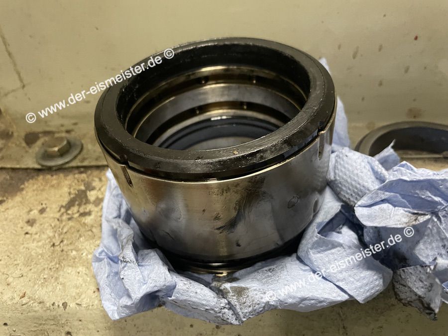 Defekte Wellenabdichtung